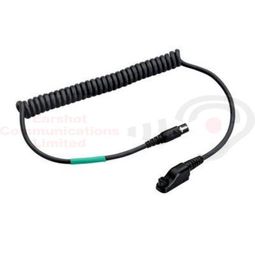 3M Peltor FLX2-44 Icom F31/41 Radio Downlead Cable for CH-3 Headsets