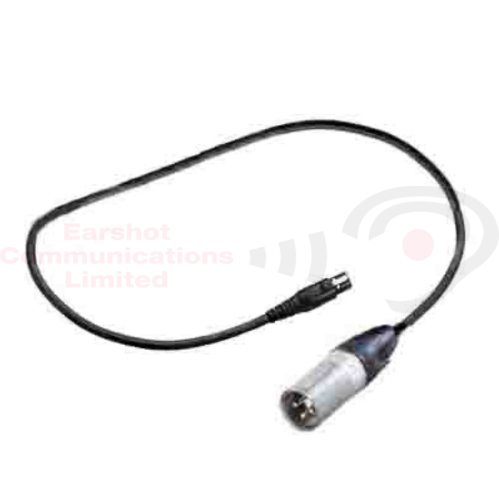 3M Peltor FLX2-B1440 5 Pin Male XLR Cameraman Downlead Cable for CH-3 Headsets