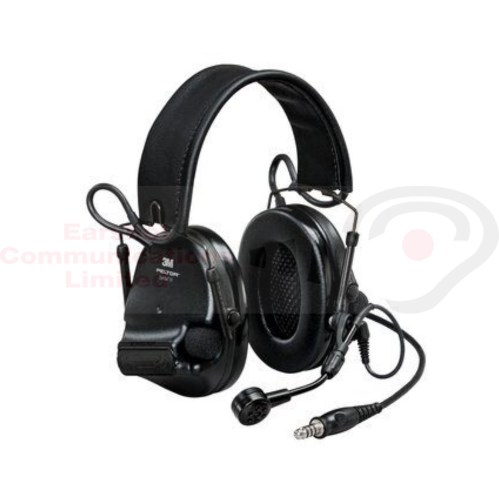 3M PELTOR ComTac MT20H682FB-86N SV VI NIB Headset, 28 dB, Black, Headband