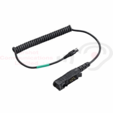 3M Peltor FLX2-69 Motorola DP2400 DP3411 Radio Downlead Cable for CH-3 Headsets