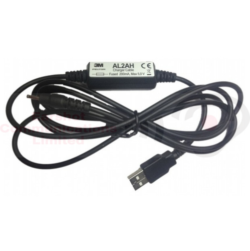 3M Peltor AL2AH ACK081 Battery Charging Cable