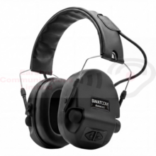 SWATCOM SCA360-HB-Black Active360 Electronic Ear Defenders in Black