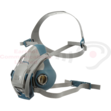 3M 6501QL Reusable Half Face Mask Respirator, Quick Latch, Small, Box of 10