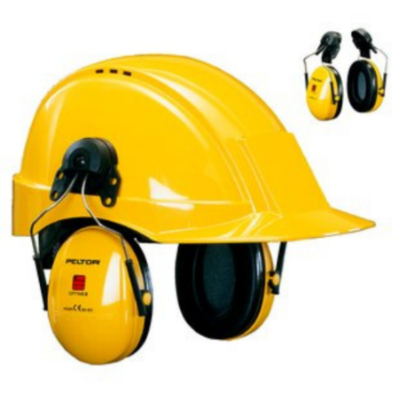 3M Peltor H510P3E-405-GU Optime 1 Helmet Mount Eardefender