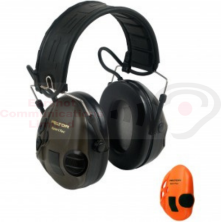 3M Peltor Sporttac MT16H210F-478-GN Green & Orange Eardefenders