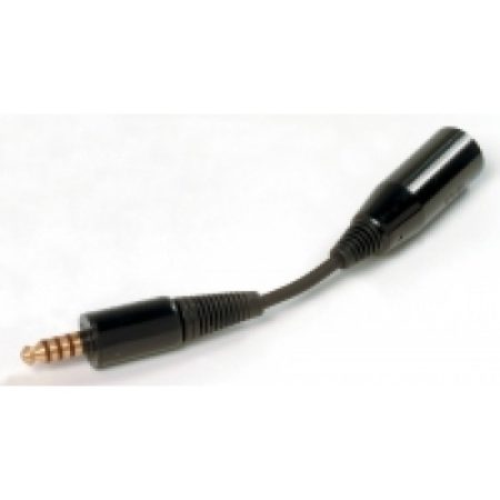 Pilot Europe PA84 US Nato Socket to UK Nato Jack Plug Adaptor