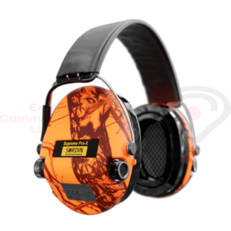 Sordin 75302-X-09 Supreme Pro-X BLAZE, Aux Input, Gel Ear Seals - Image 2