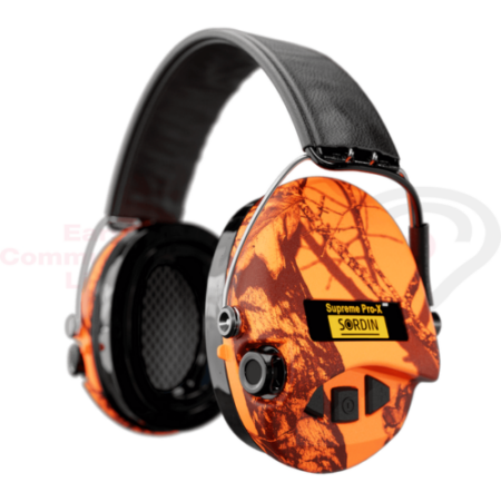 Sordin 75302-X-09 Supreme Pro-X BLAZE, Aux Input, Gel Ear Seals