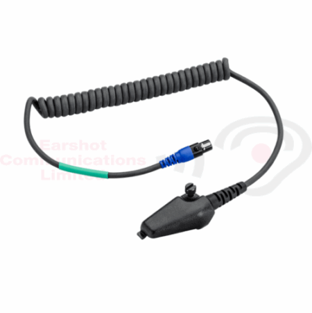 3M Peltor FLX2-107-50 Kenwood Multipin NX5000 Ex Radio Downlead Cable for CH-3 Headsets