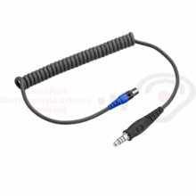 3M Peltor FLX2-200 J11 TP120 Jack Plug Downlead Cable for CH-3 Headsets