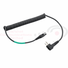 3M Peltor FLX2-21 Motorola GP300 DP1400 Hytera PD405 PD505 Radio Downlead Cable for CH-3 Headsets