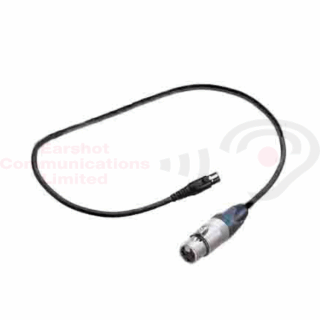 3M Peltor FLX2-B1442 4 Pin Female XLR Cameraman Downlead Cable for CH-3 Headsets