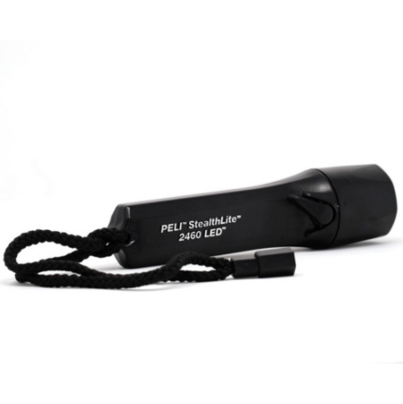 Peli 2460 StealthLite Rechargeable LED Torch Black