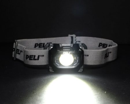 Peli 2750 LED Headlite Torch Glow in Dark Green - Image 4