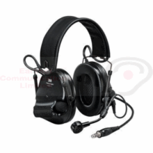 3M PELTOR ComTac MT20H682FB-38N SV VI NIB Headset, 28 dB, Black, Headband