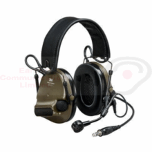 3M PELTOR ComTac MT20H682FB-88N VI NIB Headset, 28 dB, Green, Headband