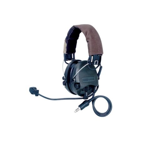 Sordin 75311 CC Supreme MIL-Spec Green Earshells Dual Speakers Foam Earpads with TP120 Plug