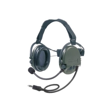 Sordin 76332-06-G CC Supreme MIL-Spec Neckband Green Earshells Gel Earpads Nexus TP120 Plug