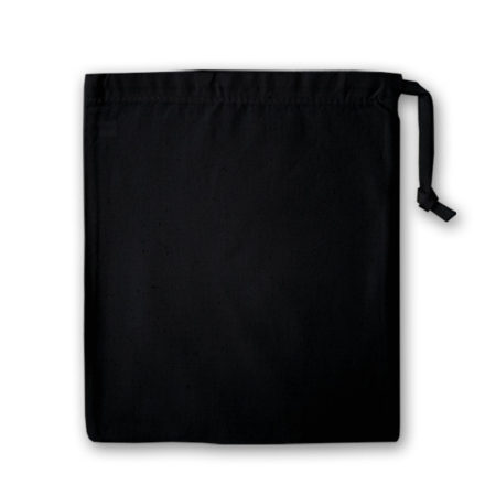 Earshot Communications Black Cotton Drawstring Bag 25cm x 35cm EARBAG-B01 - Image 2