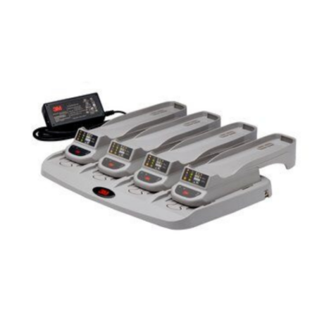 3M TR-644E Versaflo Battery Charger Kit Four Station Euro