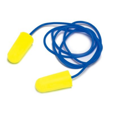 3M ES-01-005 E-A-R E-A-Rsoft FX Earplugs corded 36db Yellow 250 Pairs per Box