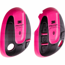 3M Peltor 210300-664-RE WS Alert XP / XPI Pink Replacement Earshell Covers Per Pair