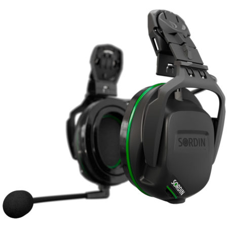 Sordin Share 88520-04-G-S Wireless Helmet Mounted Headset with Gel Earpads - Image 2