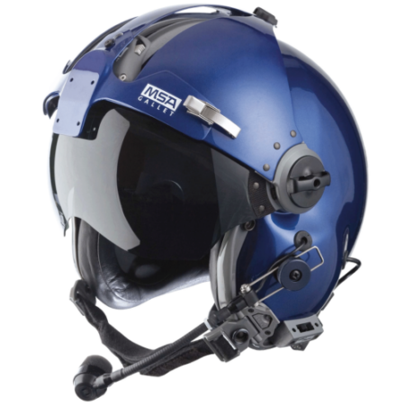 MSA Gallet LH250 Flight Helmet for Helicopter and General Aviation Pilots