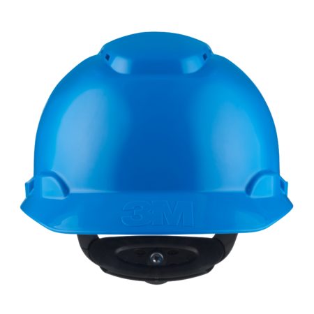 3M H700N-BB Hard Hat, Ratchet, Ventilated, Plastic Sweatband, Blue Pack of 20 Helmets - Image 2