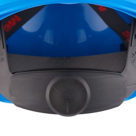 3M H700N-BB Hard Hat, Ratchet, Ventilated, Plastic Sweatband, Blue Pack of 20 Helmets - Image 3