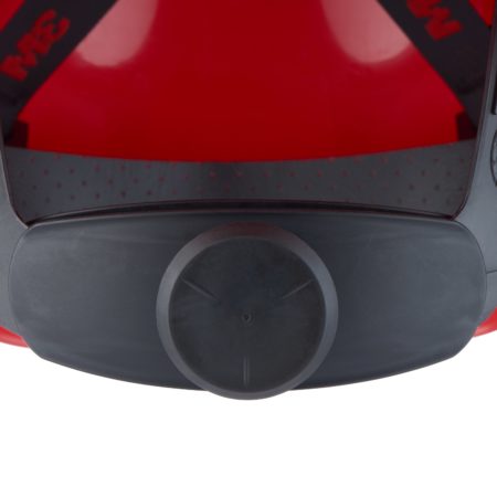 3M H700N-RD Hard Hat, Ratchet, Ventilated, Plastic Sweatband, Red Pack of 20 Helmets - Image 3