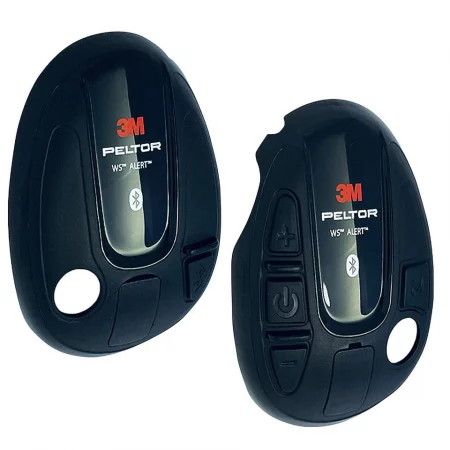 3M Peltor 210300-664-SV WS Alert XP / XPI Black Replacement Earshell Covers Per Pair