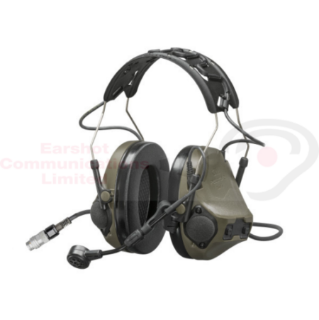 3M Peltor Comtac VIII MT14H418A-108 GN Green Dual-Comm Headband Headset