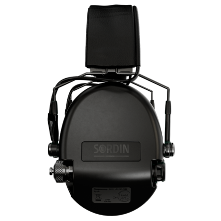 Sordin Supreme 74508-04-S Mil AUX SFA Headband Headset Black - Image 4