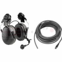 3M Peltor MT74H52P3E-111 SV FLX2-210 CH3 Ships Intercom Helmet Mount PTT Headset MT7H79A-09