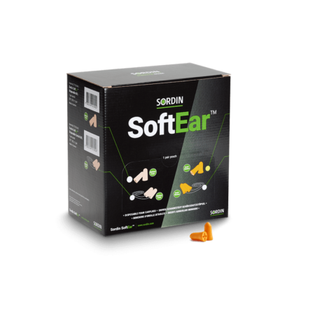 Sordin 27153-07-S SoftEar Disposable Earplugs