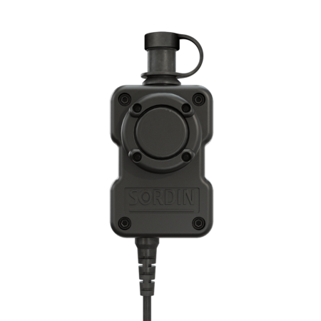 Sordin 75906-XXX-S Supreme MIL PTT single com splash proof